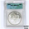 Image 1 : 1883 Morgan Silver Dollar ICG MS64 PL
