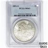 Image 1 : 1891-S Morgan Silver Dollar PCGS MS63