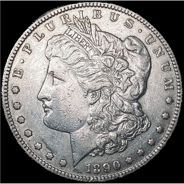 1890-CC Morgan Silver Dollar CLOSELY UNCIRCULATED