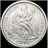 Image 1 : 1891 Seated Liberty Dime CLOSELY UNCIRCULATED