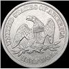 Image 2 : 1857 Seated Liberty Half Dollar CLOSELY UNCIRCULAT