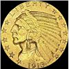 Image 1 : 1913-S $5 Gold Half Eagle NEARLY UNCIRCULATED