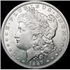 Image 1 : 1887-O Morgan Silver Dollar CLOSELY UNCIRCULATED