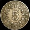 Image 2 : 1867 Shield Nickel CLOSELY UNCIRCULATED