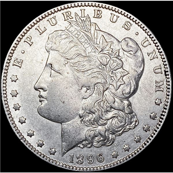 1896-O Morgan Silver Dollar NEARLY UNCIRCULATED