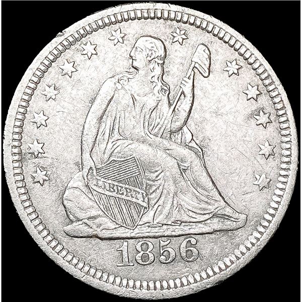 1856 Seated Liberty Quarter UNCIRCULATED