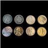Image 1 : (8) Varied US Cents ((2) 1860, (3) 1909, 1934-D, 1