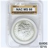 Image 1 : 1900-O Morgan Silver Dollar NAC MS66