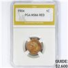 Image 1 : 1904 Indian Head Cent PGA MS66 RED