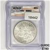 Image 1 : 1878-CC Morgan Silver Dollar ICG MS62