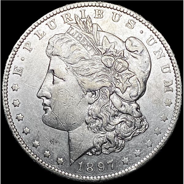 1897-O Morgan Silver Dollar CLOSELY UNCIRCULATED