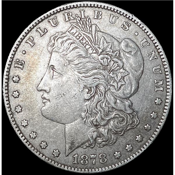 1878 7/8TF Morgan Silver Dollar NEARLY UNCIRCULATE