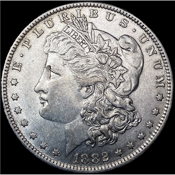 1882-O/S Morgan Silver Dollar CLOSELY UNCIRCULATED