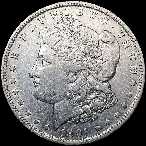 1891-O Morgan Silver Dollar NEARLY UNCIRCULATED