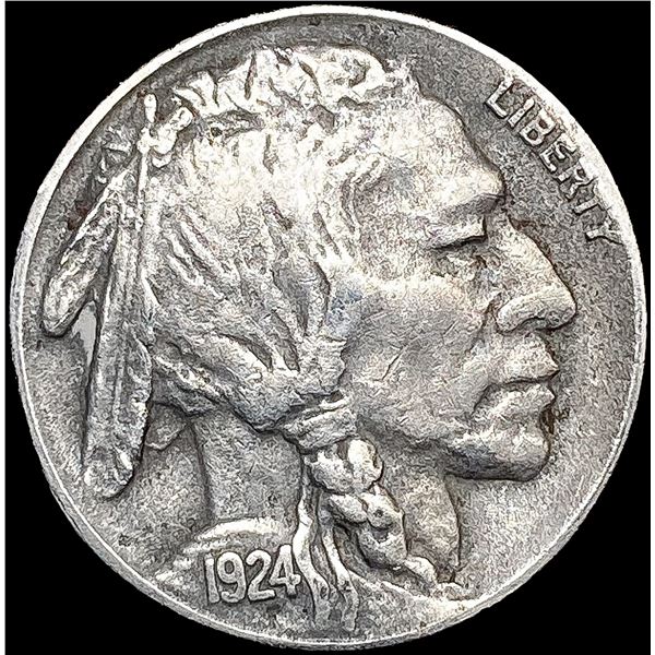 1924-S Buffalo Nickel LIGHTLY CIRCULATED