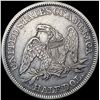 Image 2 : 1857 Seated Liberty Half Dollar CLOSELY UNCIRCULAT
