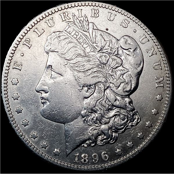 1896-S Morgan Silver Dollar NEARLY UNCIRCULATED