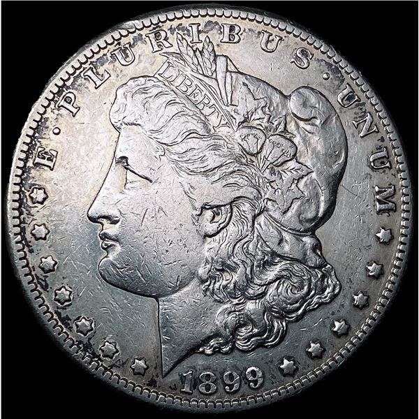 1899-S Morgan Silver Dollar NEARLY UNCIRCULATED