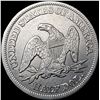 Image 2 : 1857 Seated Liberty Half Dollar CLOSELY UNCIRCULAT
