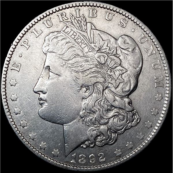 1892-O Morgan Silver Dollar NEARLY UNCIRCULATED