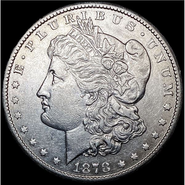 1878-CC Morgan Silver Dollar NEARLY UNCIRCULATED