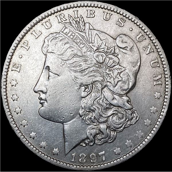 1897-O Morgan Silver Dollar NEARLY UNCIRCULATED