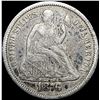 Image 1 : 1876-CC Seated Liberty Dime ABOUT UNCIRCULATED