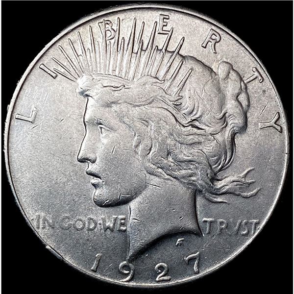 1927-S Silver Peace Dollar NEARLY UNCIRCULATED