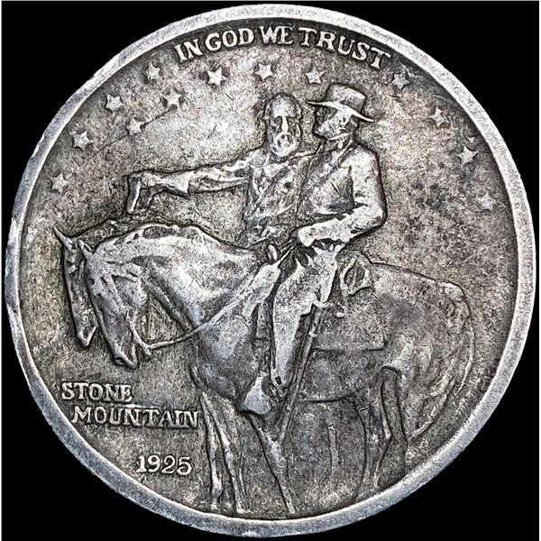 1925 Stone Mountain Half Dollar LIGHTLY CIRCULATED