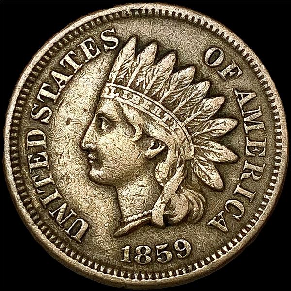 1859 Indian Head Cent CLOSELY UNCIRCULATED