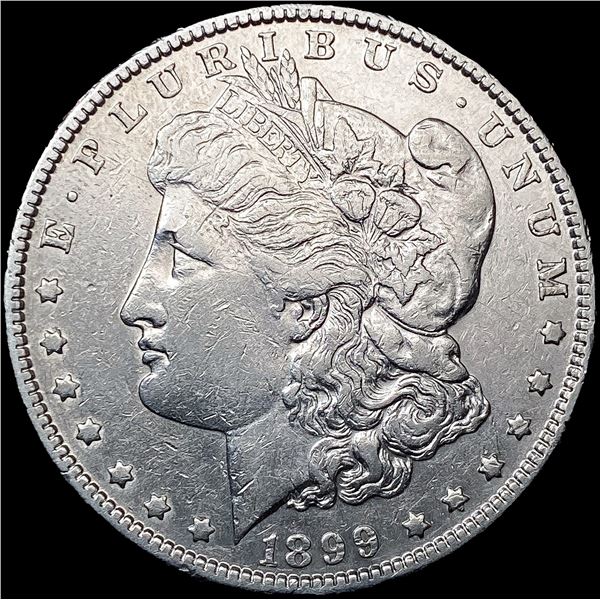 1899 Morgan Silver Dollar NEARLY UNCIRCULATED