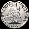 Image 1 : 1876-CC Seated Liberty Dime NICELY CIRCULATED