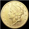 Image 1 : 1872-S $20 Gold Double Eagle CLOSELY UNCIRCULATED