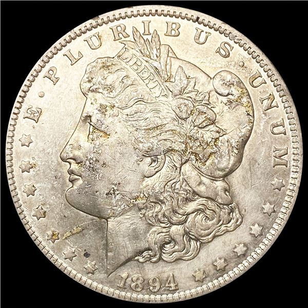 1894-O Morgan Silver Dollar NEARLY UNCIRCULATED