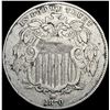 Image 1 : 1870 Shield Nickel LIGHTLY CIRCULATED