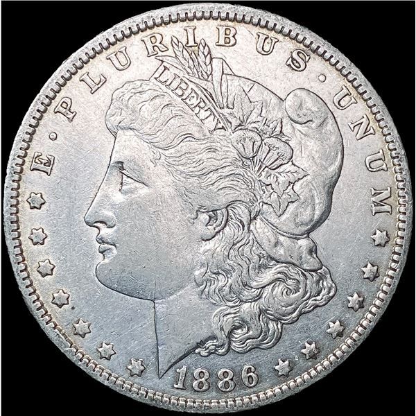 1886-O Morgan Silver Dollar NEARLY UNCIRCULATED