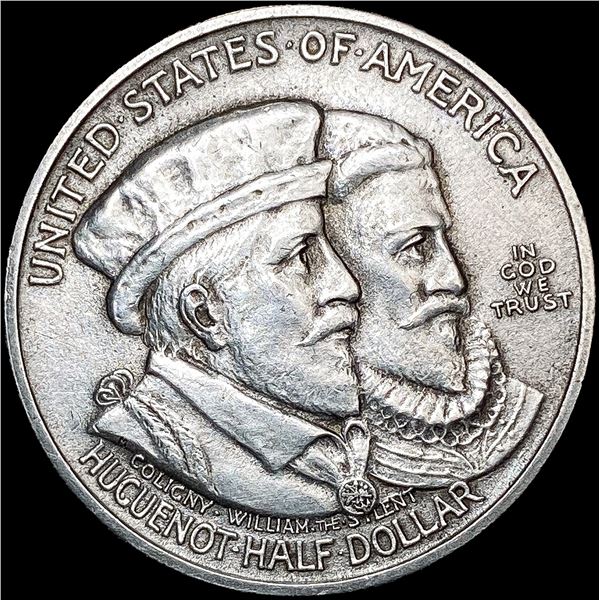 1924 Huguenot Half Dollar UNCIRCULATED