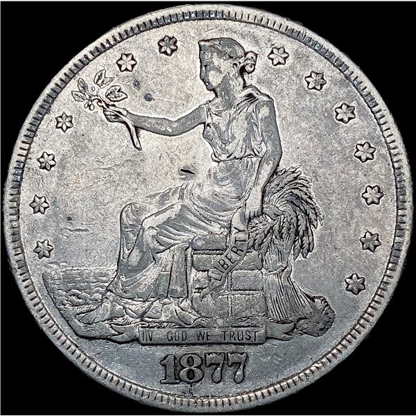 1877-S Silver Trade Dollar LIGHTLY CIRCULATED