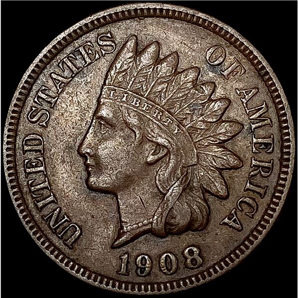 1908-S Indian Head Cent CLOSELY UNCIRCULATED