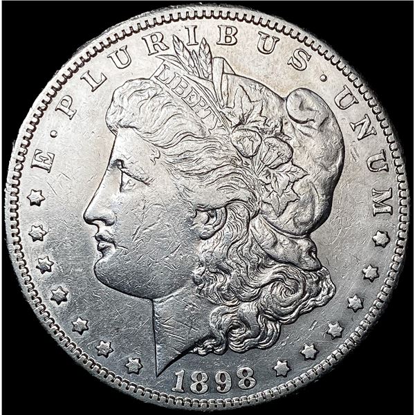 1898-S Morgan Silver Dollar CLOSELY UNCIRCULATED