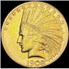 Image 1 : 1908 $10 Gold Eagle NEARLY UNCIRCULATED