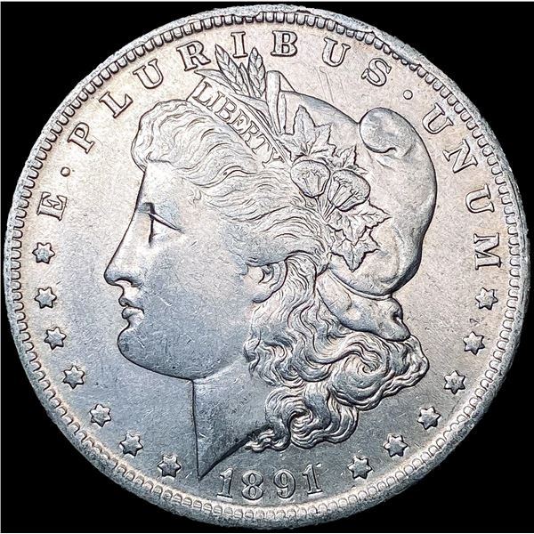 1891-O Morgan Silver Dollar CLOSELY UNCIRCULATED