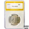 Image 1 : 1937 Walking Liberty Half Dollar PGA MS65