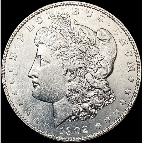 1902 Morgan Silver Dollar CLOSELY UNCIRCULATED