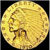 Image 1 : 1910 $2.50 Gold Quarter Eagle UNCIRCULATED