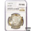 Image 1 : 1880-S Morgan Silver Dollar NGC MS65+