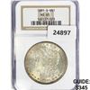 Image 1 : 1881-S Morgan Silver Dollar NGC MS65