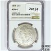 Image 1 : 1878-S Morgan Silver Dollar NGC MS64