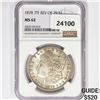 Image 1 : 1878 7TF Morgan Silver Dollar NGC MS62 Rev 79