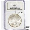 Image 1 : 1878 7/8TF Morgan Silver Dollar NGC MS62